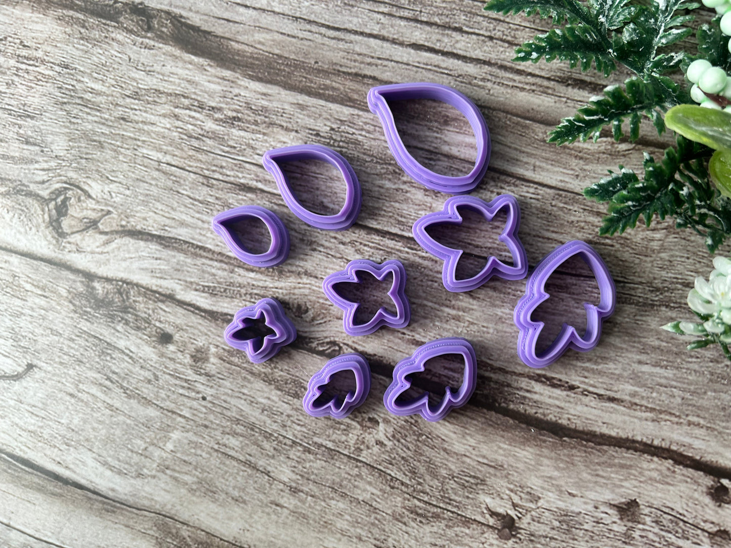 Small to mini leaf cutter set