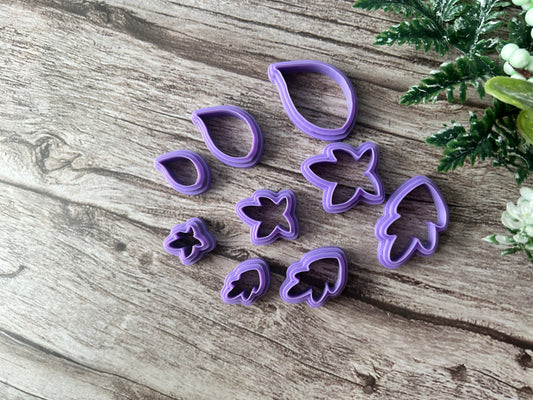 Small to mini leaf cutter set