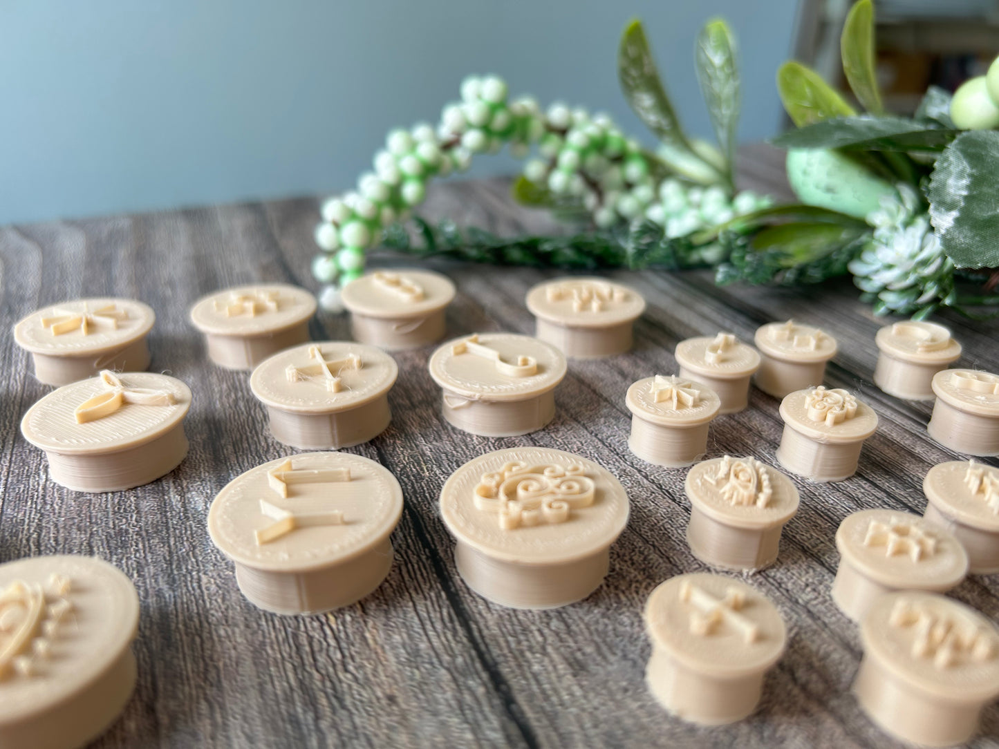 Witchy runes stamp set