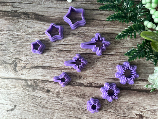 Small to mini star cutter set