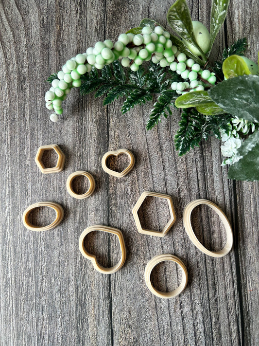 Outline shapes cutters set