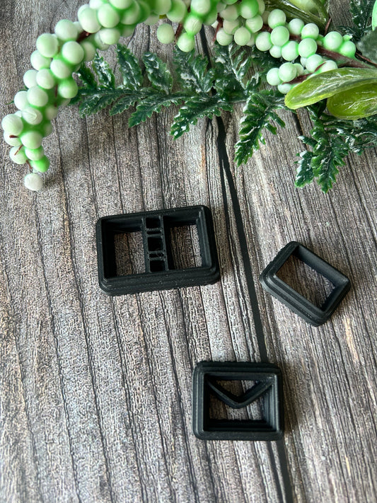 3D book stamp cutter set